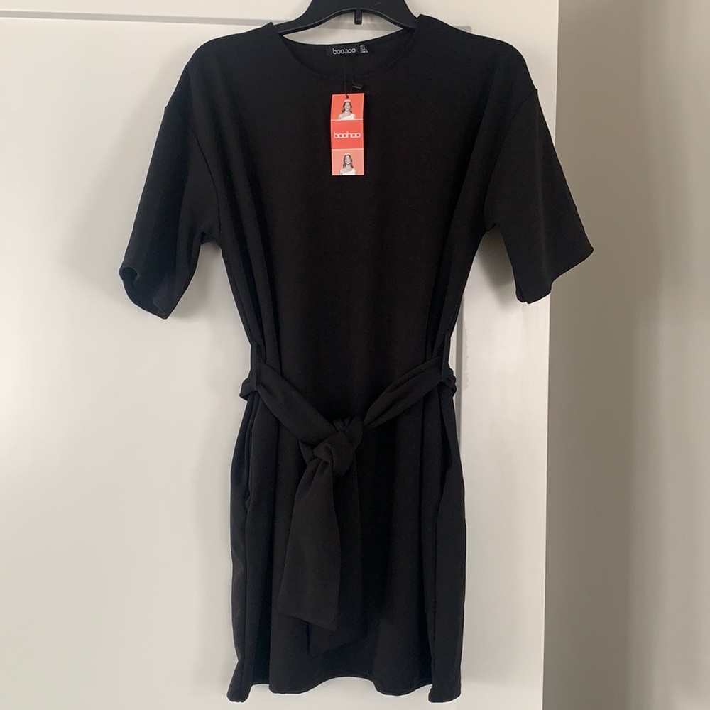 Black tie dress